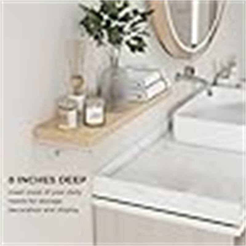 Floating Shelves - 8"D x 48"W x 1.2"H