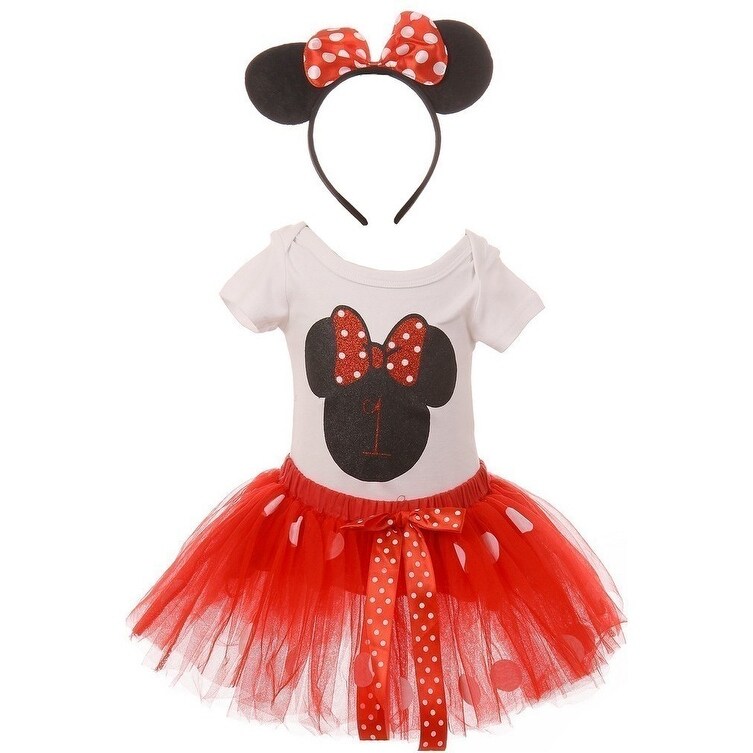 girls red tutu dress