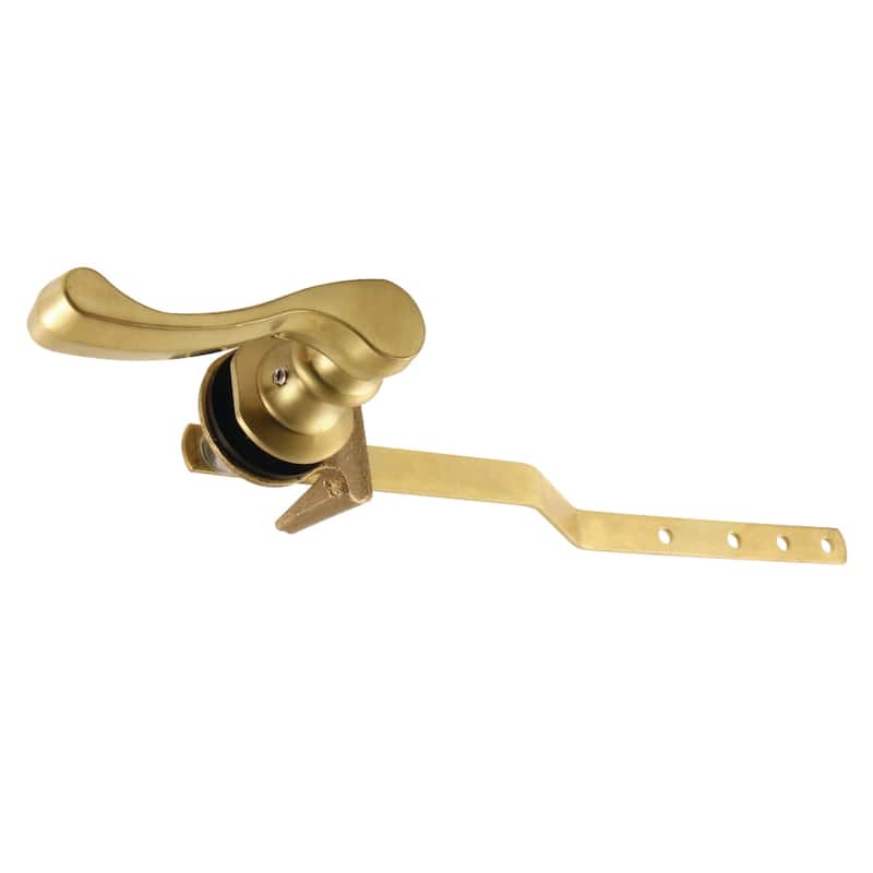 French Toilet Tank Lever - Brushed Brass