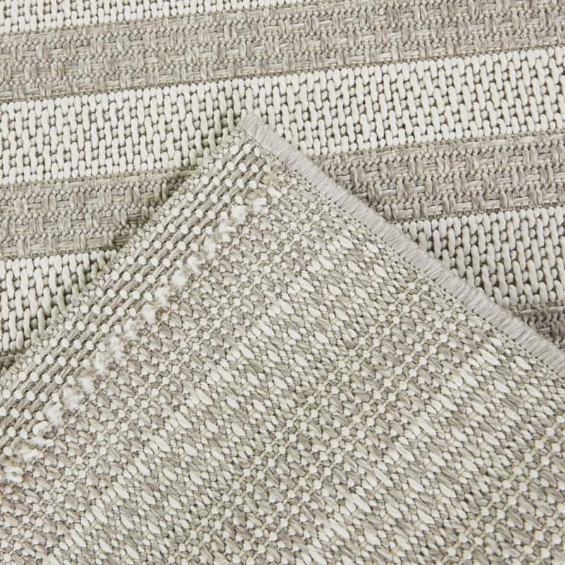 Pessoa Modern Striped Area Rug