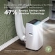 preview thumbnail 9 of 16, TCL TCL 10,000 BTU Q-Series Dual Hose Portable Inverter AC, 450 Sq. Ft., Works with Smart Home Devices, (H10PD56W)
