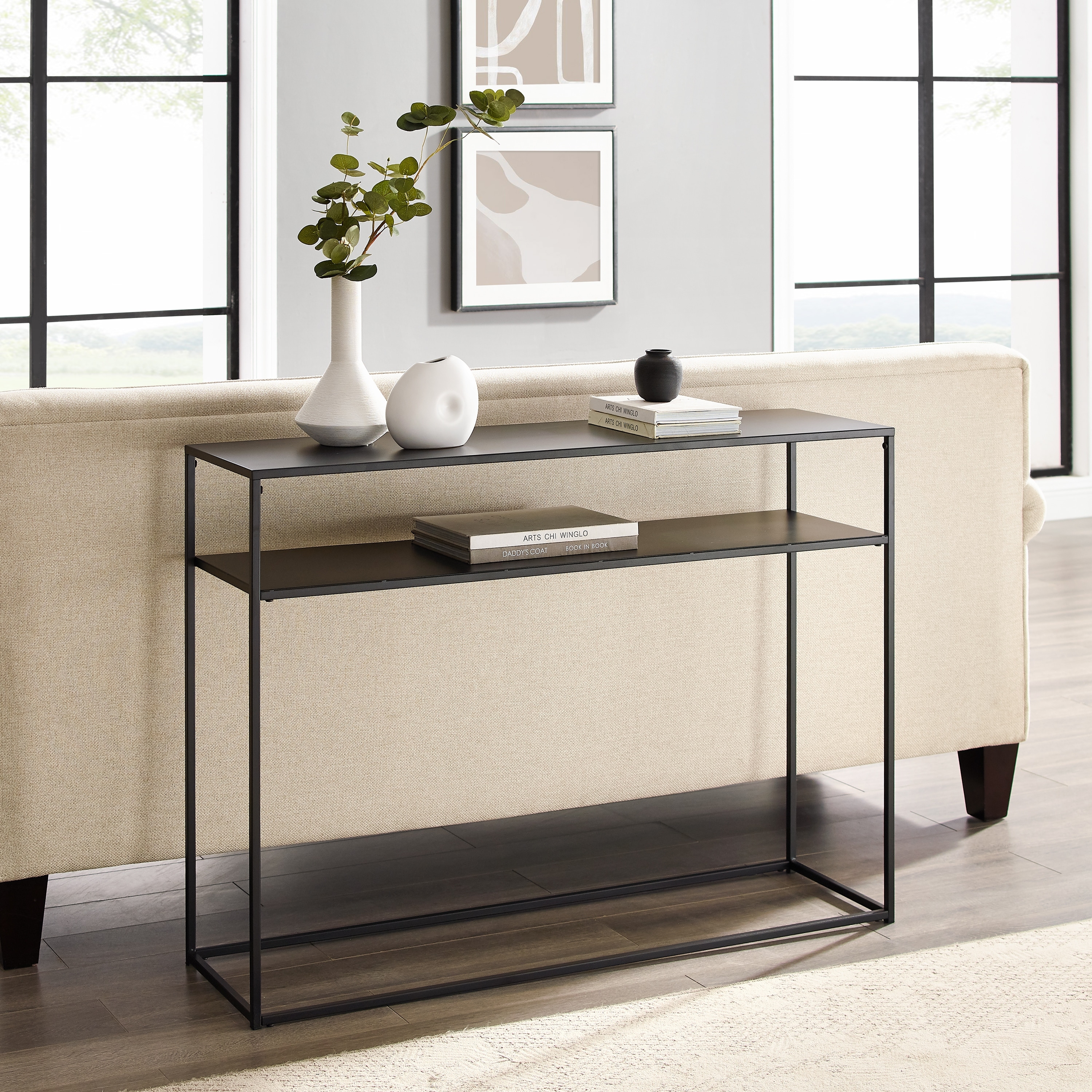 Crosley aimee console table deals