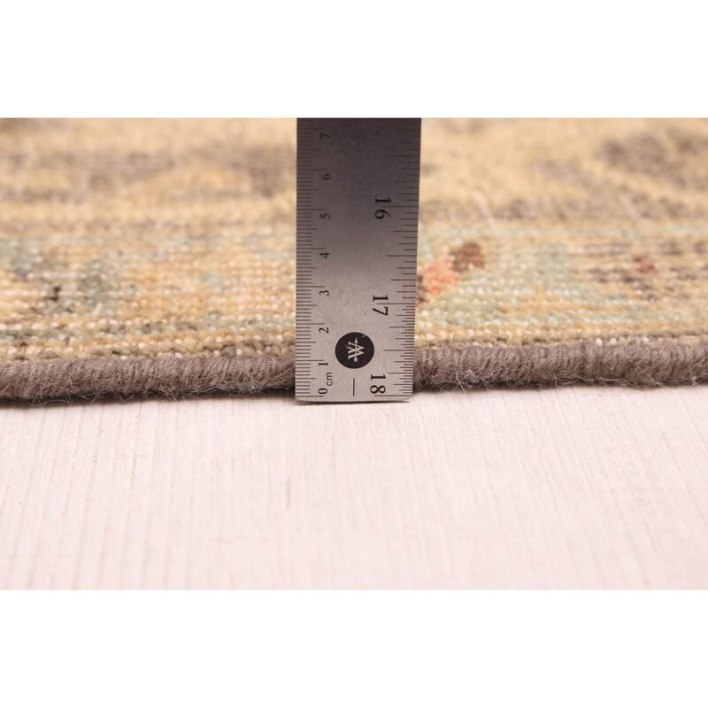 ECARPETGALLERY Hand-knotted Jules Serapi Charcoal Wool Rug - 8'10 x 11'11