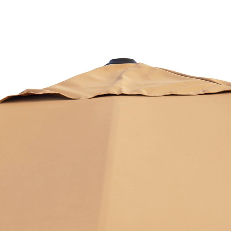 Pellebant Patio Cantilever Umbrella Outdoor Offset Umbrella with No Base