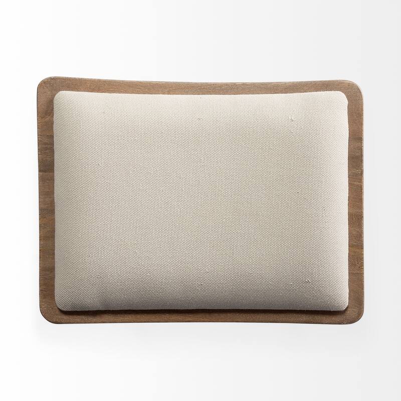 Katniss Cream Fabric Seat with Gold Metal Frame Counter Stool