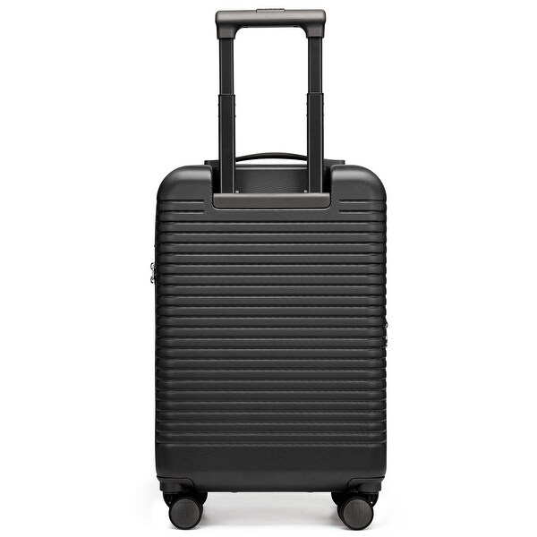 ELLE Escape Expandable Carry-on Suitcase with Front Laptop Pocket