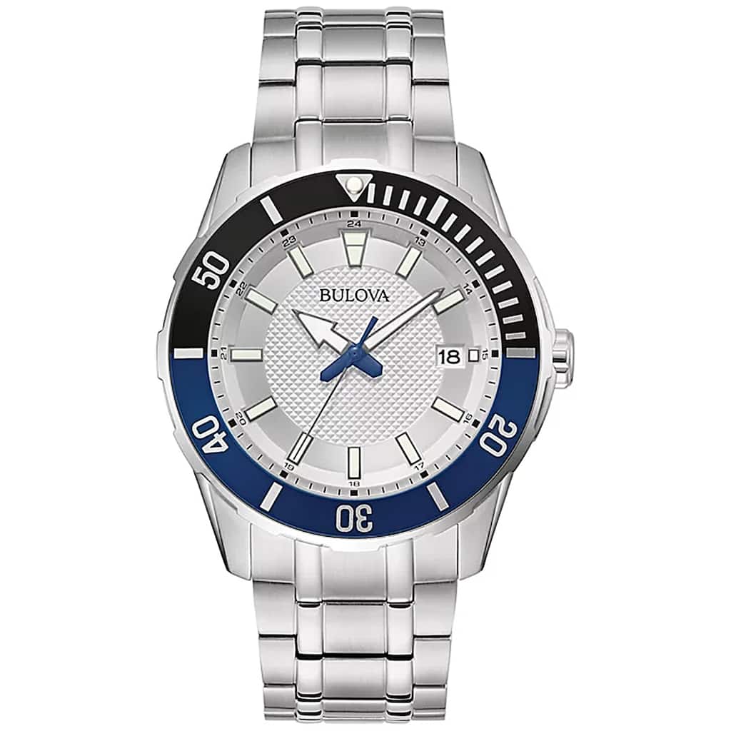 Bulova Men's Classic Silver Dial Watch - 98B441 - 6 (36)