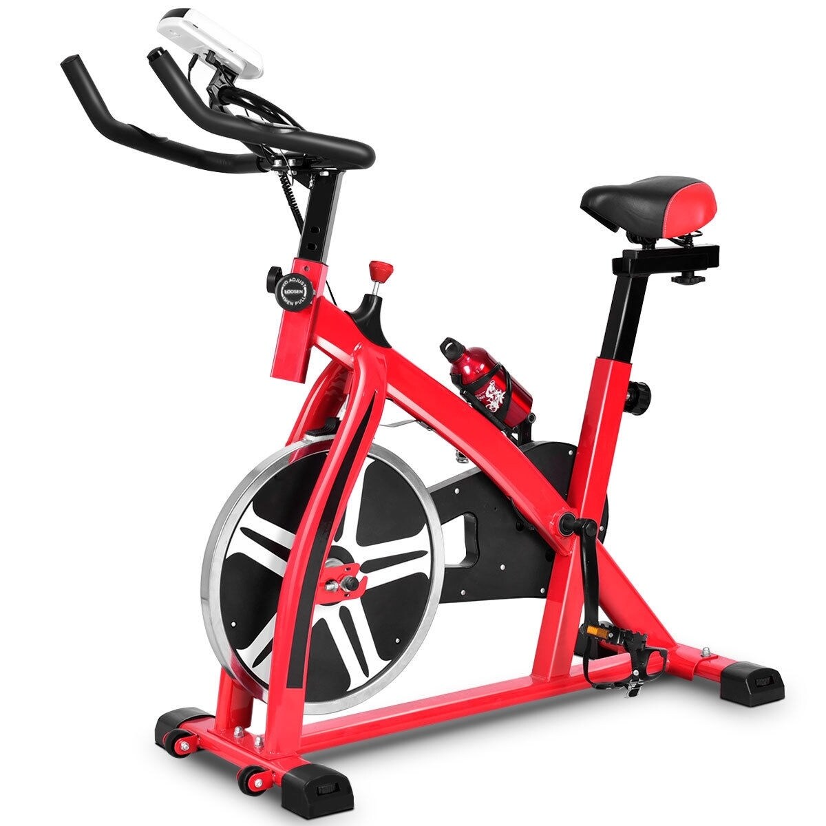 Details about   Adjustable Exercise Bicycle Cycling Cardio Fitness 