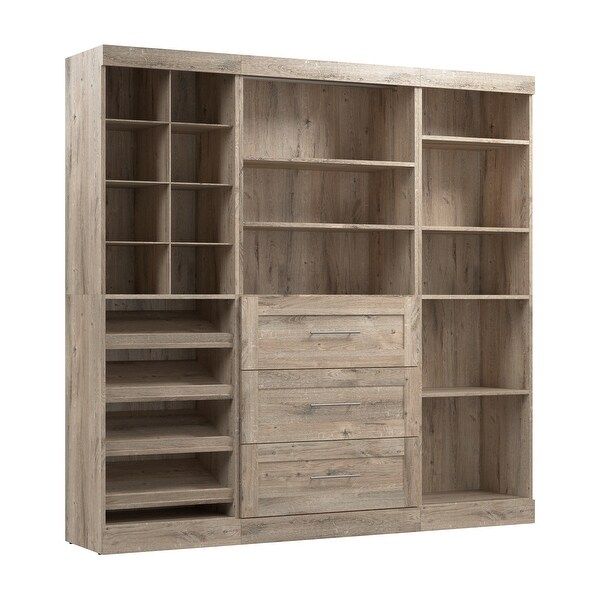 Choco closet◎　1120 Pur 86-Inch Closet Organizer with Storage Cubbies by Bestar