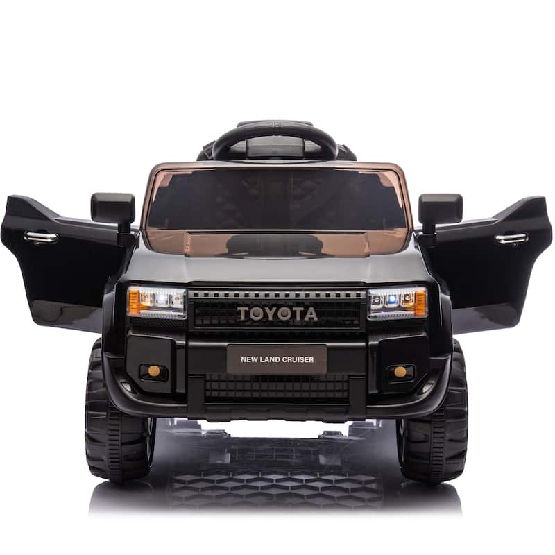 12V Kids Ride On Car W/Parents Control,Licensed Toyota LC250 2024,Four-wheel suspension,Adjustable volume,For Kids Aged 2-4