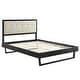 preview thumbnail 3 of 48, Willow Queen Wood Platform Bed With Angular Frame
