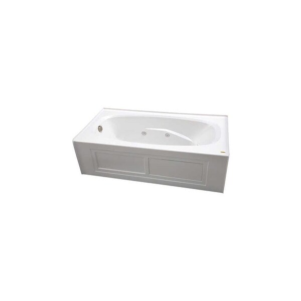 Shop Jacuzzi AM27236WRL2XX Amiga 72" Whirlpool Alcove ...