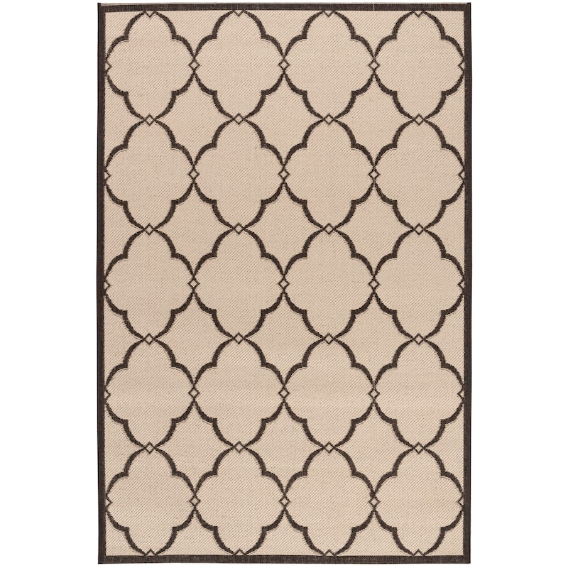 SAFAVIEH Beach House Caetana Indoor /Outdoor Waterproof Patio Backyard Rug