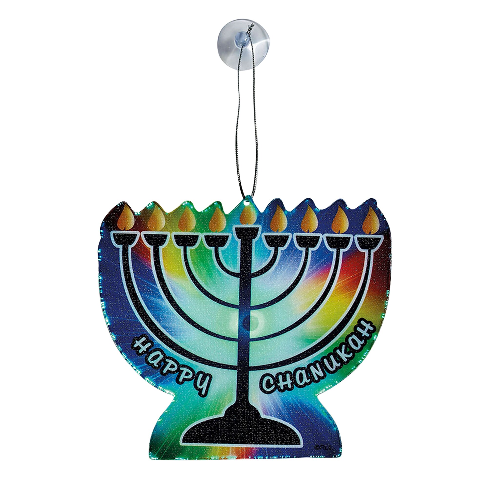 Shop 5 Blue And Orange Battery Operated Color Changing Fiber Optic Happy Chanukah Menorah Window Decor Overstock 30263335