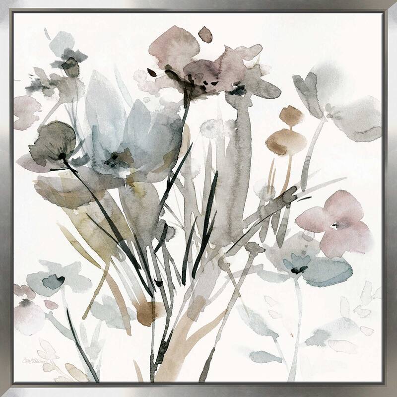 "Dainty Blooms I" by Carol Robinson Print on Floating Canvas
