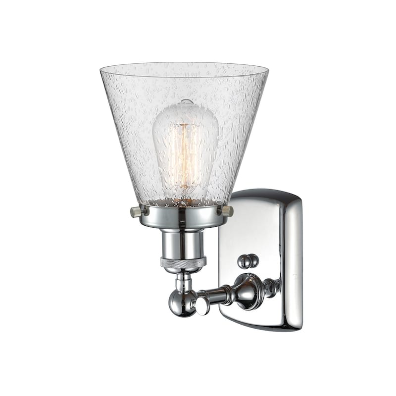 Innovations Lighting Small Cone 6" Wide Bathroom Sconce