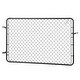 preview thumbnail 23 of 37, Galvanized Steel Chain Link Gate for Outdoor Yard and Garden