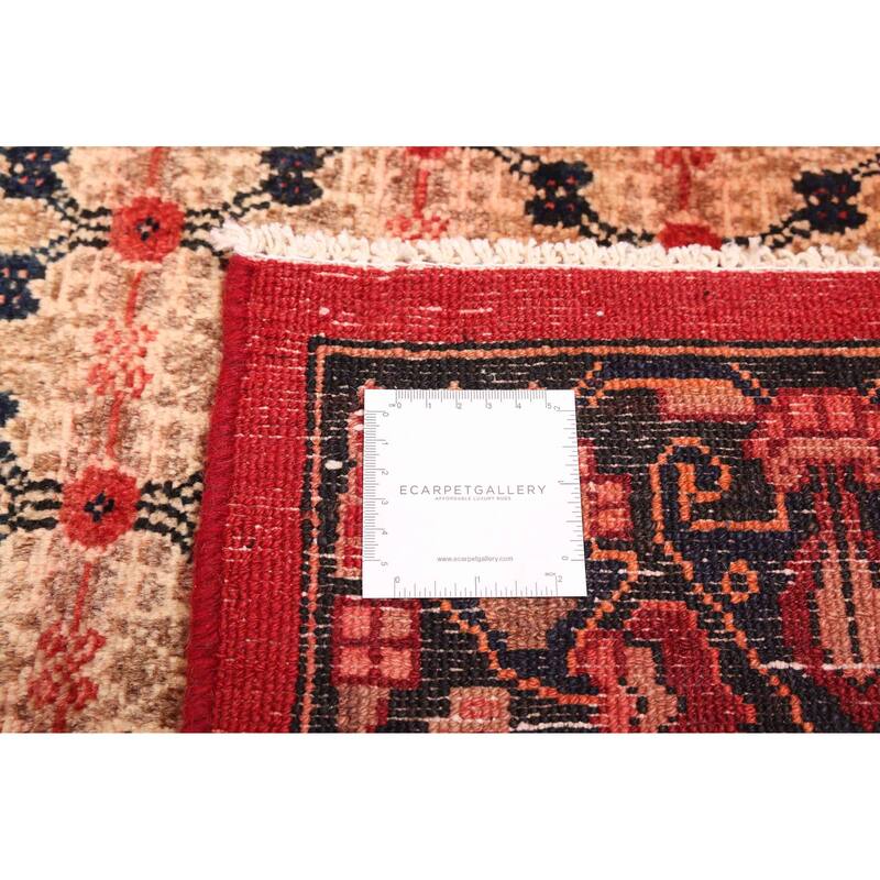 ECARPETGALLERY Hand-knotted Andelz Light Brown Wool Rug - 4'7 x 7'1