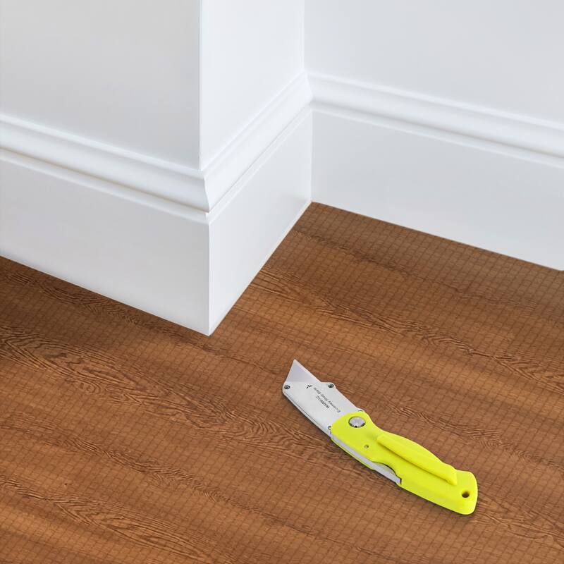 Sorbus 96 Sq. Ft. Wood Grain Floor Tiles Foam Mat EVA Interlocking Mats Tile 3/8-Inch Thick Exercise Mats w/Borders