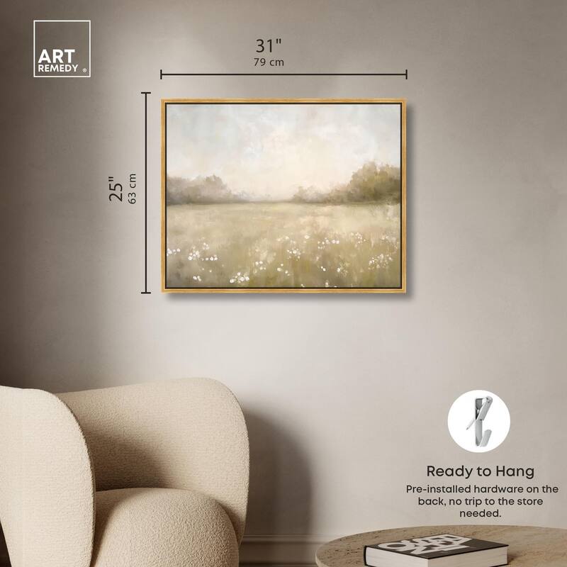 Peaceful Expanse Canvas by Art Remedy