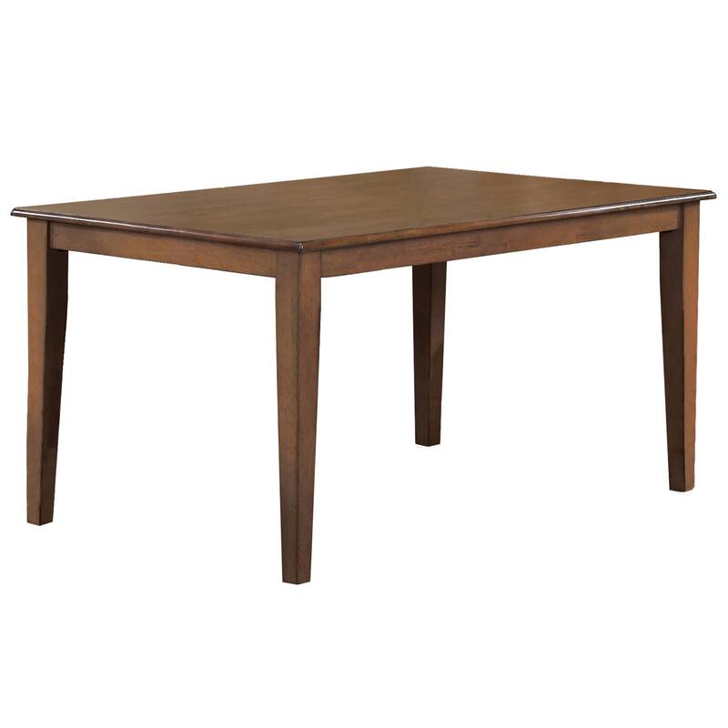 Rectangular Wooden Dining Table - 60" - Brown