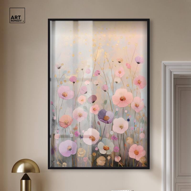 Tiny Blooms II Shadowbox by Art Remedy