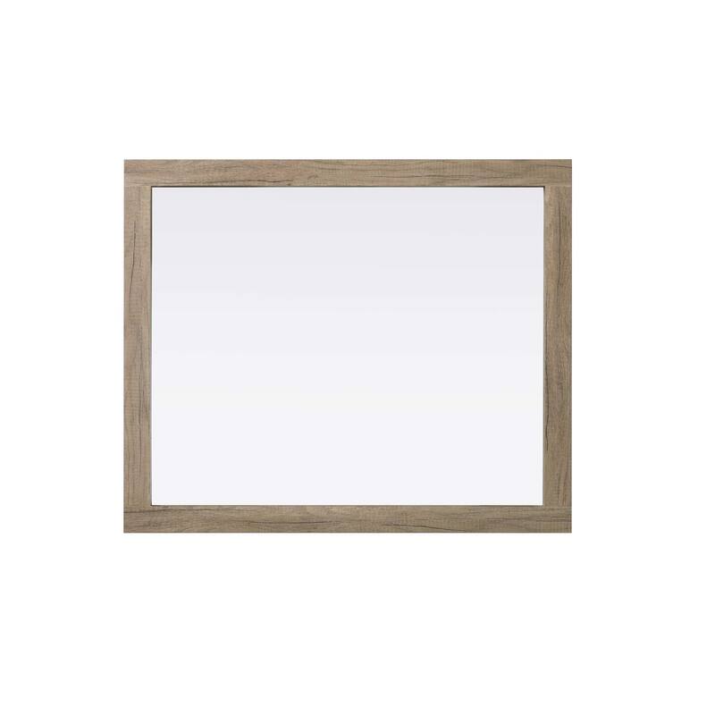 Solene Wooden Rectangle Mirror (24-30 x 36 in.)