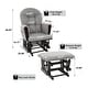 preview thumbnail 37 of 54, Ultimate Nursery Comfort - Glider and Ottoman Set with Reclining Cushion Chair, Rocker Chair with Padded Back and Armrests