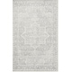 preview thumbnail 22 of 88, Nourison Astra Machine Washable Distressed Area Rug 3' 3" x 5' - Grey