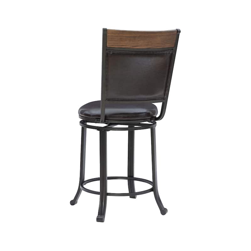 Linon Franklin Swivel Counter Stool