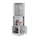 preview thumbnail 10 of 36, TUHOME Syrah Space Efficient Corner Bar Cabinet with 2-Doors