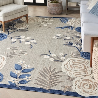 Nourison Aloha Indoor/Outdoor Floral Area Rug