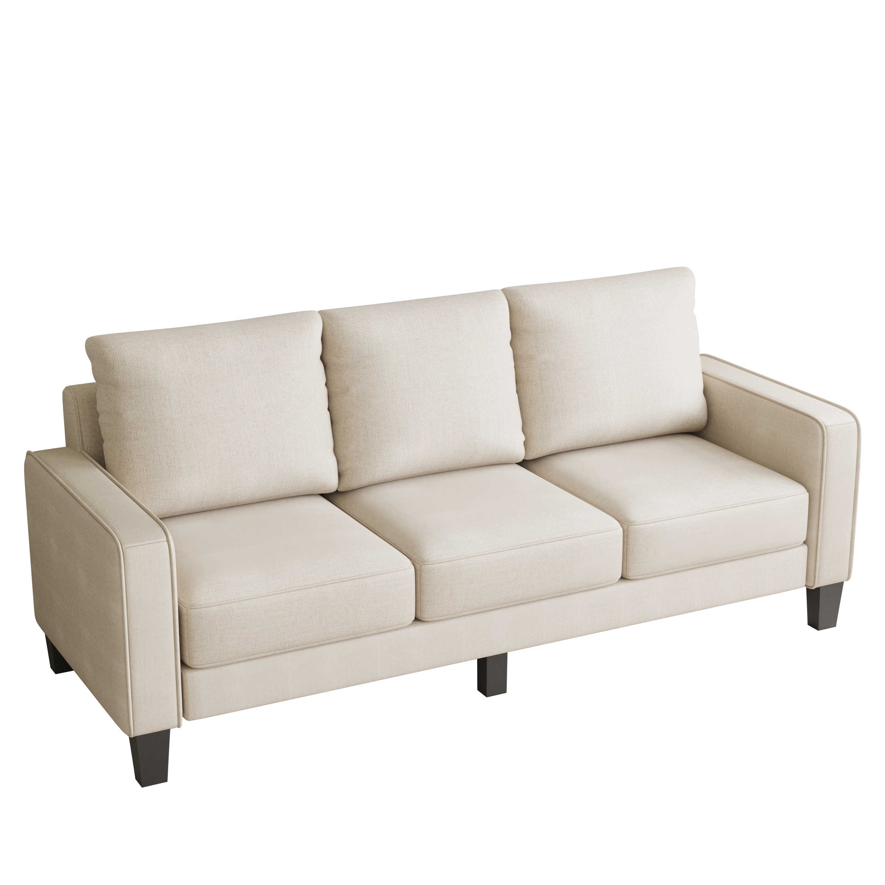 Modern 3 Seat Sofa With Storage For Living Room On Sale Bed