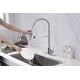 preview thumbnail 21 of 29, UltraFaucets Euro Collection Spring Spout Kitchen Faucet With Pull-Down Spray