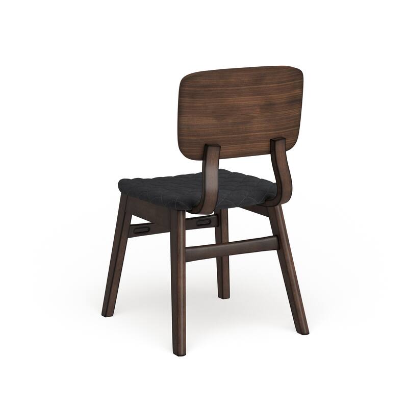 Carson Carrington Kardamili Mid Century Modern Padded Dining Chairs