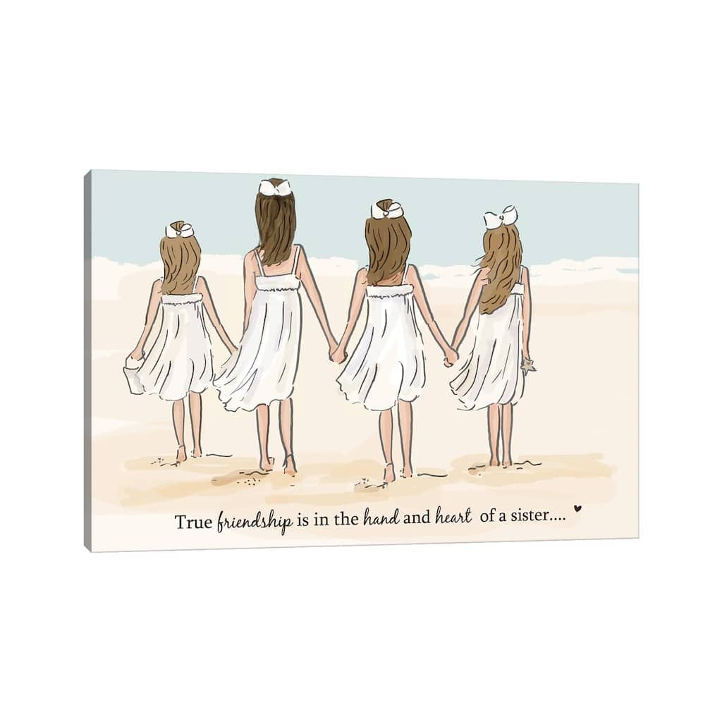 iCanvas "Sisters IV" by Heather Stillufsen Canvas Print