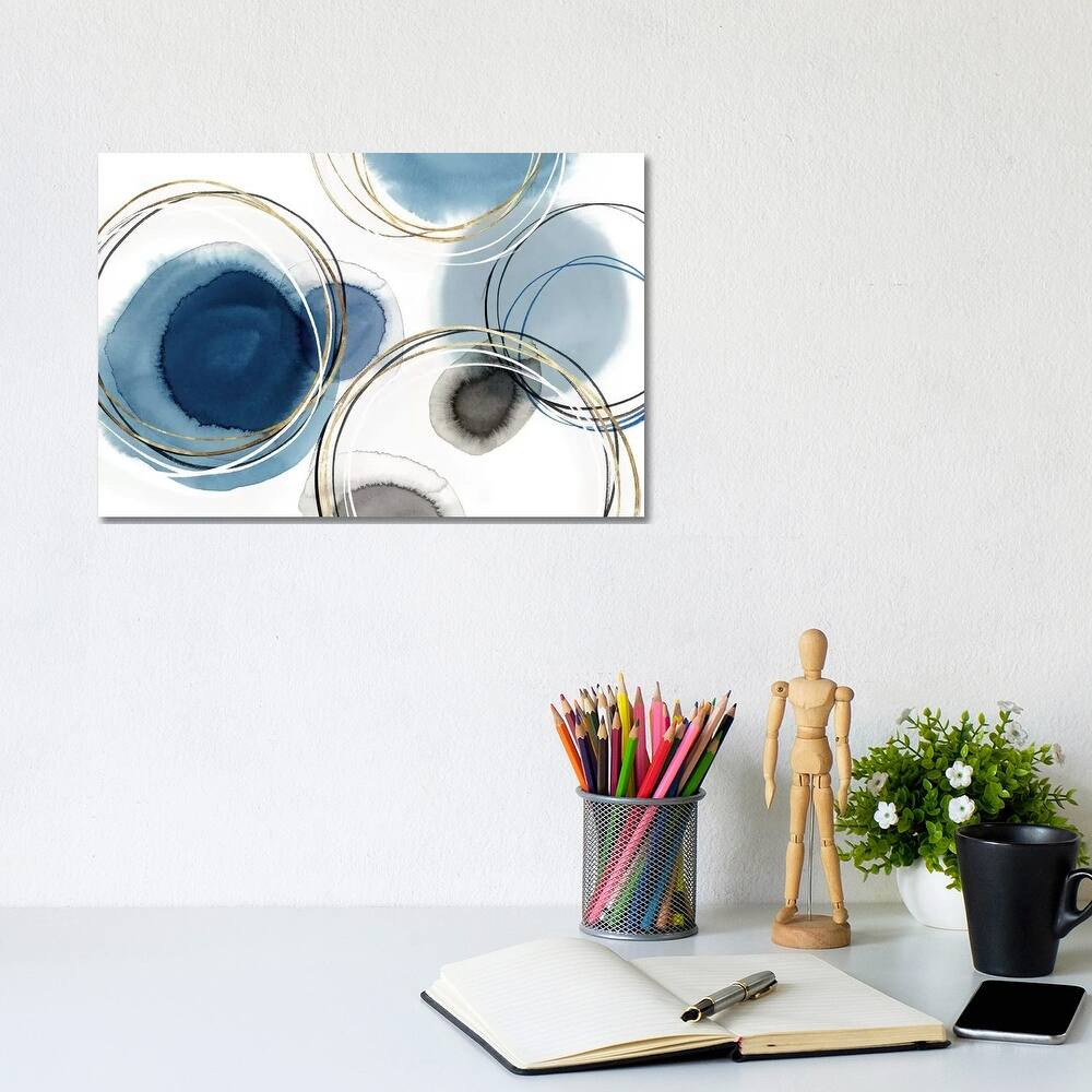 iCanvas "Infinity Indigo I " by Isabelle Z Canvas Print