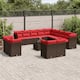 Option Brown and red with table