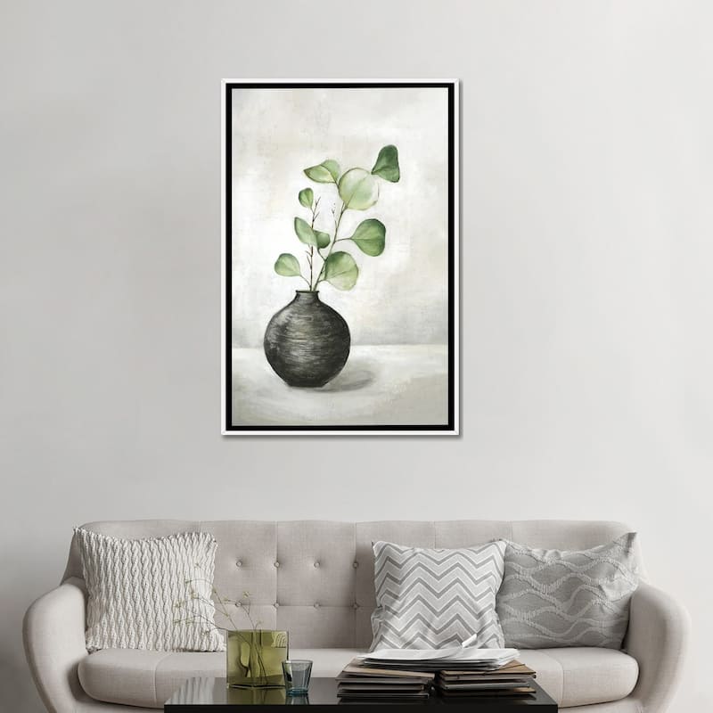 iCanvas "Quiet Zen II" by Eva Watts Framed Canvas Print