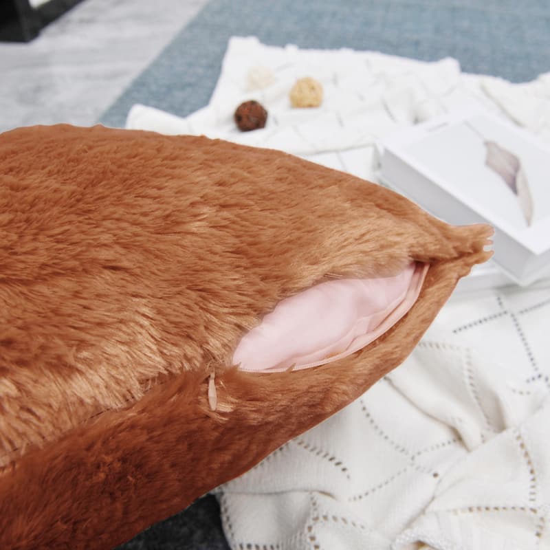 Fauxfur Pillow Shell Set 20'X20"