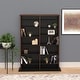 preview thumbnail 17 of 34, Prepac Media Storage Display Cabinet 8.75" D x 38.75" W x 51" H