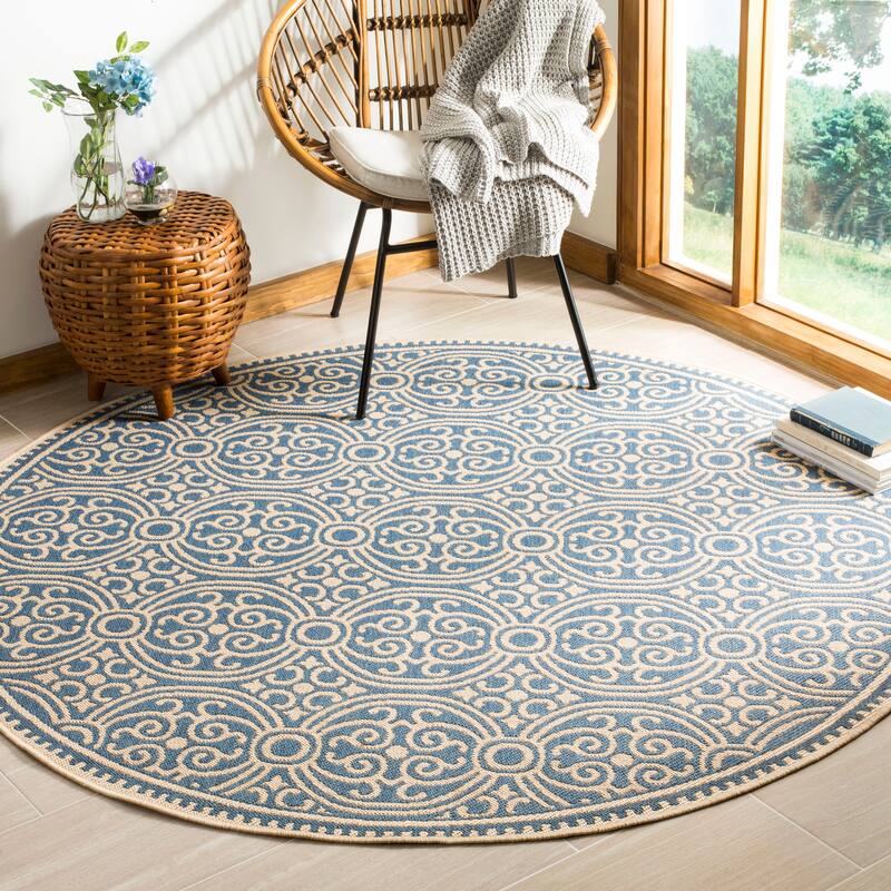 SAFAVIEH Linden Myriame Indoor/ Outdoor Waterproof Patio Backyard Rug