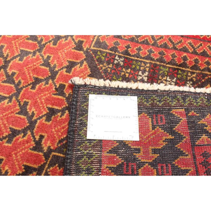 ECARPETGALLERY Hand-knotted Teimani Black Wool Rug - 2'8 x 4'11