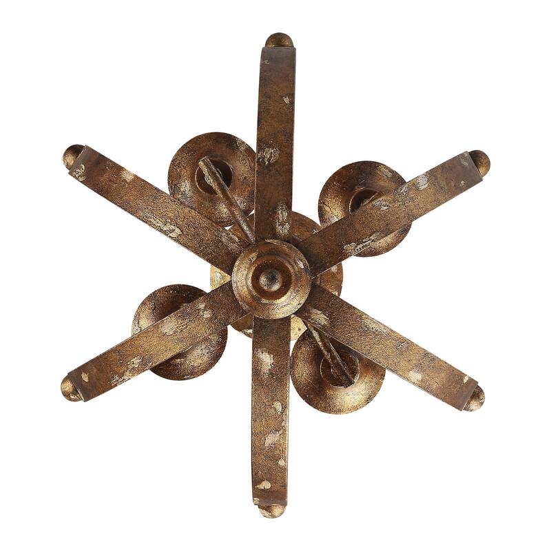 Wry Lighting Victoria 4-light Pendant in Heirloom Gold - 4 Light Pendant