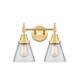 Option Clear / Satin Gold