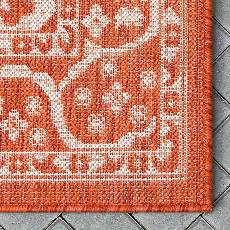 Well Woven Lia Celesine Persian Oriental Indoor Outdoor Area Rug