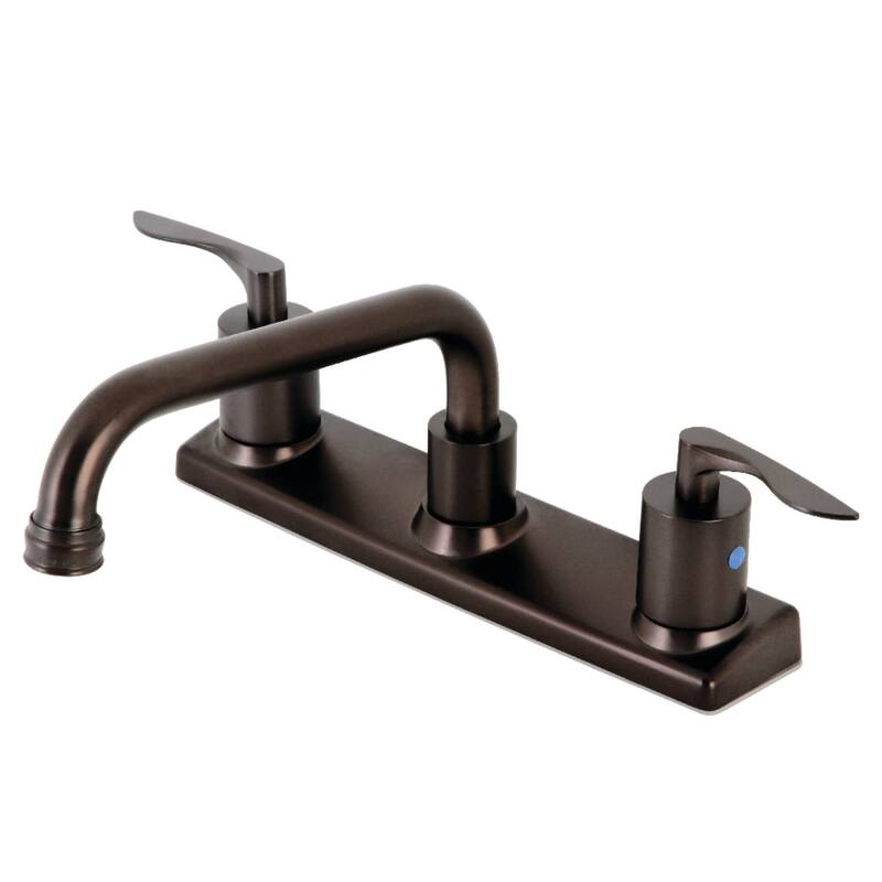 Kingston Brass Serena 1.8 GPM Widespread Kitchen Faucet - Includes