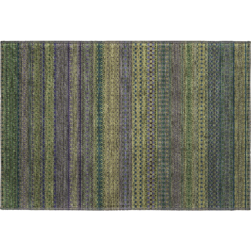 Premium Washable Super Soft Boho Stripes Mayfield Rug