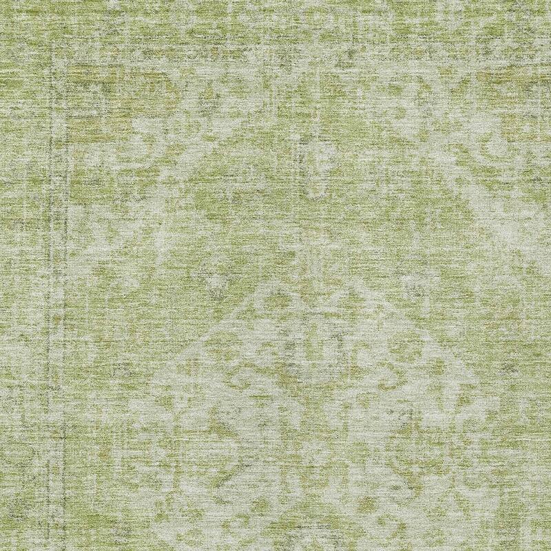 HomeRoots Oriental Traditional Rectangle Outdoor Rug