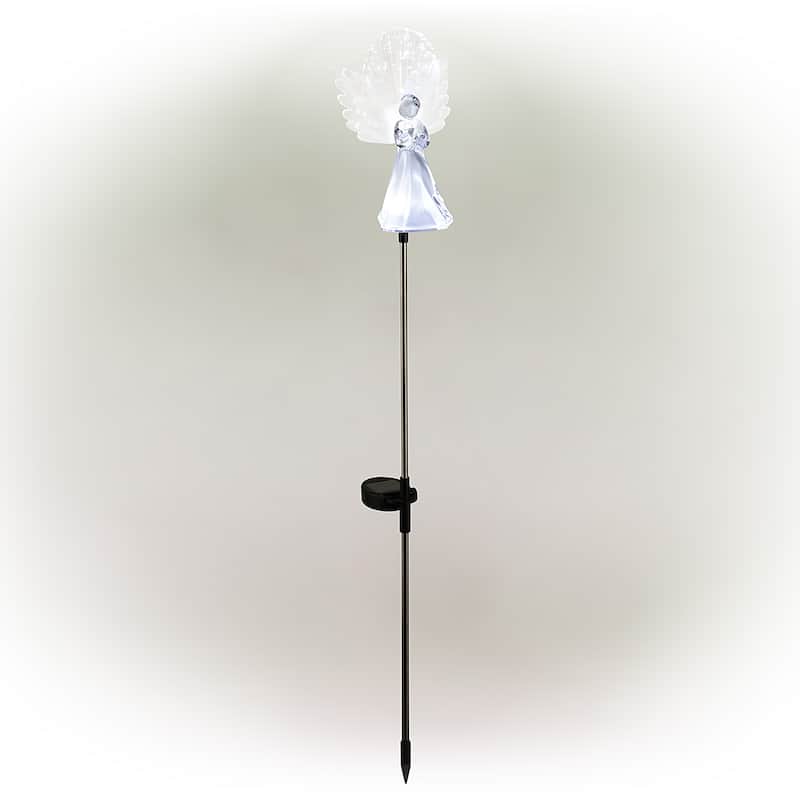 Alpine Corporation Outdoor Garden Stakes LED Lights (Set of 2)